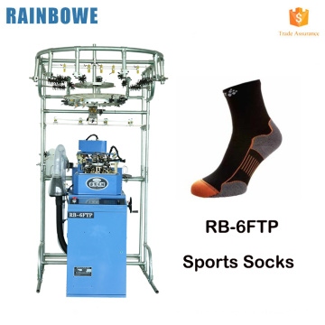 Automatic computer lonati terry sock knitting machine spare parts to make sports socks for sale